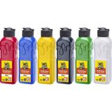 Nova Color Akrilik Boya 250 ml 6 Ana Renk 1 Paket Nova Color Akrilik Boyalar 250 ml 6 Lı