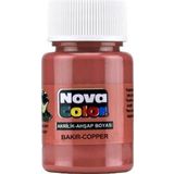 Nova Color Akrilik Boya 30 cc Bakır 4 Adet