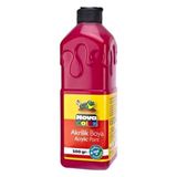 Nova Color Akrilik Boya 500Ml Kırmızı - 3 Adet