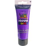 Nova Color Akrilik Mor Tüp Boya 75 gr.