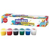 Nova Color BUBU-GUA002 Guaj Boya 6 Renk 20 ml - Çok Renkli