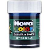 Nova Color Cam Boyası Vitray Boyası 25 ml - Yeşil