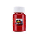 Nova Color Fabric Textile Tekstil Tüp Kumaş Boyası Kırmızı Renk Kıyafet Elbise Çanta Ayakkabı Pantolon Tshirt