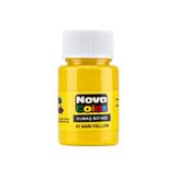 Nova Color Fabric Textile Tekstil Tüp Kumaş Boyası Sarı Renk Kıyafet Elbise Çanta Ayakkabı Pantolon Tshirt