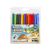 Nova Color Keçeli Kalem 12 Li Nc 871 Çok Renkli