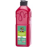 Nova Color Kırmızı Parmak Boyası Nova Color 500 ml - Kolay Silinebilir