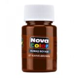 Nova Color Kumaş Boyası 35 cc Kahverengi - 2 Adet
