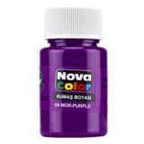 Nova Color Kumaş Boyası 35 cc Mor - 2 Adet