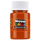 Nova Color Kumaş Boyası 35 cc Turuncu - 2 Adet