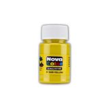 Nova Color Kumaş boyası, canlı renkler, solmaz, tişört, çanta, tekstil boyası-Sarı Renk 30ml-1 Adet