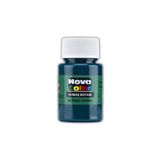 Nova Color Kumaş Boyası, Canlı Renkler, Solmaz, Tişört, Çanta, Tekstil Boyası-yeşil Renk 30ml-1 Adet