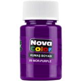 NOVA COLOR KUMAŞ BOYASI ŞİŞE 35CC MOR NC-167