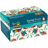 NOVA COLOR KUMAŞ BOYASI ŞİŞE SET 6 LI NC-188