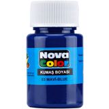Nova Color Mavi Kumaş Boyası