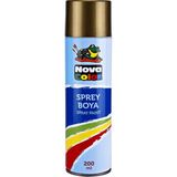 Nova Color Metalik Renk Altın Sprey Boya 200 ml (Her Yüzeyde Kullanılır)