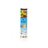 Nova Color Mum Pastel Boya Maxi Karton Tüp, 12 Li, Çok Renkli