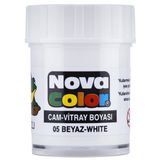 Nova Color NC-153 Beyaz Su Bazlı Şişe Cam Boyası