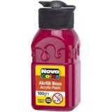 Nova Color NC-3024 250 gr Magenta Kırmızısı Rengi Akrilik Boya