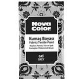 Nova Color NC-908 12 gr Gri Toz Kumaş Boyası