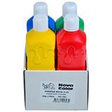 Nova Color Parmak Boyası 500 Gr 4 Renk Nc783 Çok Renkli