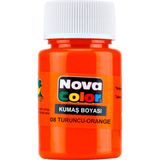 Nova Color Renk Seçenekli Tek Şişe Kumaş Boyası 30ML - Turuncu