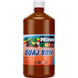 Nova Color Tek Renk Guaj Boya 1000 gr NC-327 Kahverengi