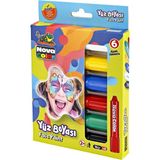 Nova Color Yüz Boyası 6'lı Seti 16 gr Renkli Yüz Boyaları