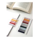Nova Crafts İşaretleme Post-it Koyu Renkler / Postit / Cetvelli Yapışkanlı Yer Imleci