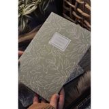 Nova Crafts Natural Pastel Adaçayı Terzi Dikişli Defter / Çizgisiz / A5