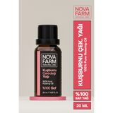 Nova Farm Kuşburnu Çekirdeği Yağı %100 Saf 20 ml