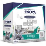 Nova Ferahlatıcı Kokulu Premium Topaklanan Kedi Kumu 10LT