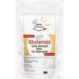 Nova Glutensiz Glutensiz Çok Amaçlı Renkli Un Karışımı (Mor) 1 kg – Doğal & Katkısız