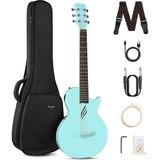 Nova Go Sp1 Bl Mavi Renk Elektro Akustik Gitar