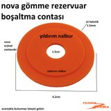 NOVA GÖMME REZERVUAR İÇ TAKIM BOŞALTMA GRUBU CONTASI GÖBEK CONTA İÇ TAKIM