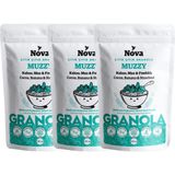 Nova Granola Muzzy 340GR X3 Paket - 1,2 kg