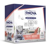 Nova Hassas Kediler İçin Topaklanan 10 lt Kedi Kumu