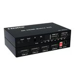 Nova Hdmı 4×2 Matrix Switch 4K 60 Hz