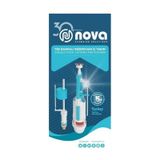 Nova İç Takımı Tek Basmalı Rezervuar Beyaz - Mavi