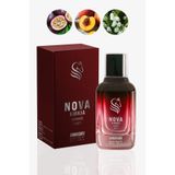 Nova Kirkia Edp Kalıcı Erkek Parfüm 100ml | Meyveli ve Çiçeksi | Armut, Frenk Üzümü, Misk, Sandal