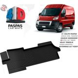 Nova Krom Fiat Ducato 4d Havuzlu Paspas 2006 ve Üzeri - Siyah