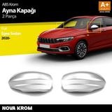 Nova Krom Fiat Egea Sedan Abs Krom Ayna Kapağı 2 Prç. 2020 Üzeri