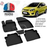 Nova Krom Ford C-Max 4d Havuzlu Paspas 2010-2019 - Siyah