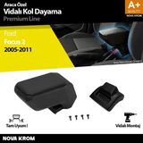 Nova Krom Ford Focus 2 Kol Dayama Kolçak Abs Vidalı Siyah 2005-2011