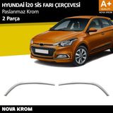 Nova Krom Hyundai I20 Krom Sis Farı Çerçevesi 2 Prç. 2014-2018