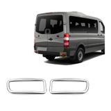 Nova Krom Mercedes Sprinter W906 Krom Arka Reflektör Çıtası 2 Prç. 2013-2018