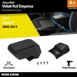 Nova Krom Opel Corsa D Kol Dayama Kolçak Abs Vidalı Siyah 2006-2013