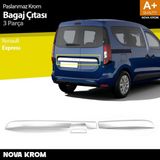 Nova Krom Renault Express Krom Bagaj Çıtası 3 Prç. 2021 Üzeri