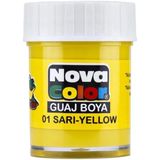 Nova NC-103 Sarı Şişe Guaj Boya