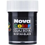 Nova NC-108 Siyah Şişe Guaj Boya