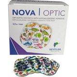 Nova Optik Çocuk Göz Kapama Bandı 50 Adet Hafif ve Dayanıklı Kullanım Kolaylığı Sağlayan